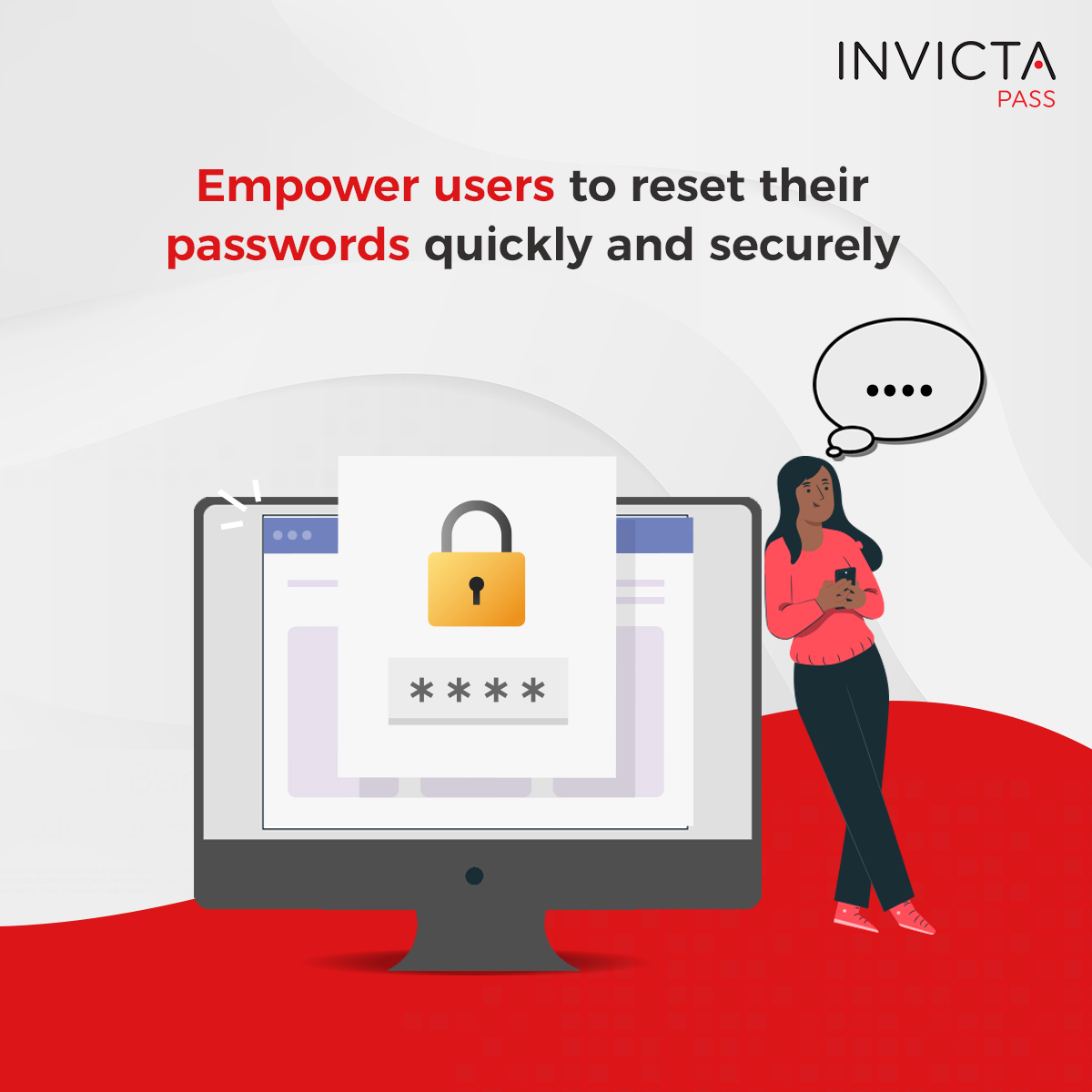 INVICTASoftware's tweet image. Encourage hassle-free work and avoid downtime by enabling users to change their own passwords through InvictaPASS. Click here to know more invictasoftware.com/invicta-pass/