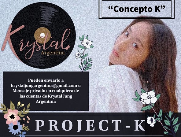 Krystalfx_arg's tweet photo. #HappyKrystalDay
💜 P r o j e c t K 💜
“Concepto K Parte II”
foto con el concepto “Krystal”
Ej: fotos del tipo #MeUDay (imitando fotos de Krystal, ya sea una selfie, una foto que ella haya tomado u algo que les recuerde al concepto que Soojung suele tener en sus redes! https://t.co/tNUhuFOttf