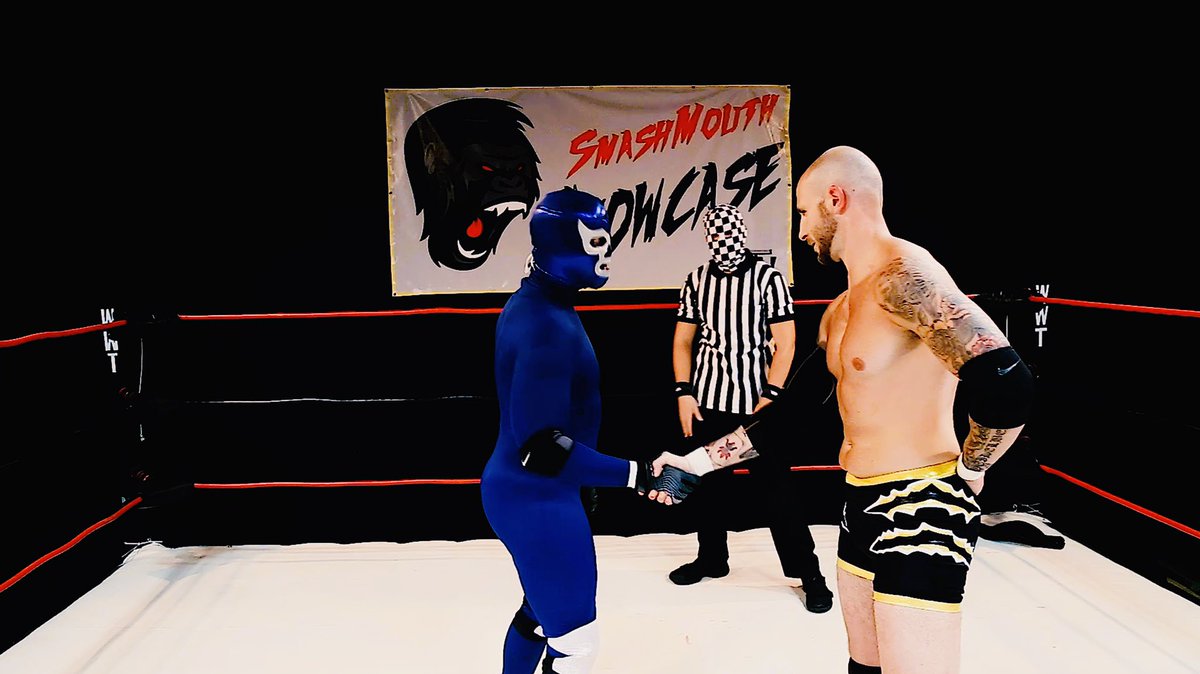 SmashMouthWWT's tweet photo. @BlueDreamWWT vs @IAmASeriousDude for the #ContinentalChampionship at #WWTShowcase #Big20... can you say BARN BURNER 🔥🔥🔥 #BiggerBadderBolder #BeEntertained #SeriousChamp #DreamOn https://t.co/TMvy9js5vT