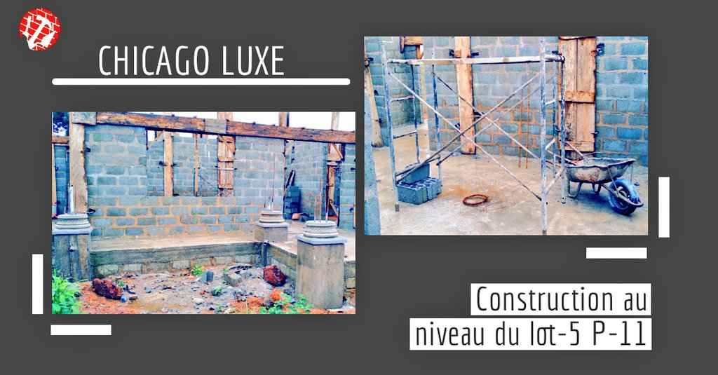 SoulissBtp's tweet photo. Construction d'un Chicago luxe à  Coyah dans Doumbouya City au niveau du lot-5_P-11 #soulissbtp #guinée #Conakry https://t.co/4pj3IDYRLa