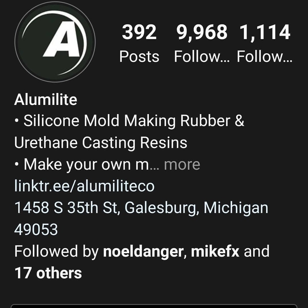 renonelab's tweet photo. Let's get these guys and girls @alumiliteco to 10k today.  Give em a follow.  #polytek https://t.co/dM2nvi5sW0 https://t.co/izKuboypTH