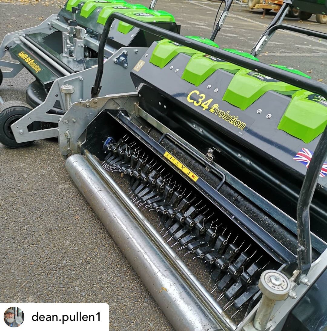 AllettMowers's tweet photo. Fully battery powered! #allettmowers #C34E #Uplift86E #ChristChurchCollege https://t.co/UHp2fTOA76