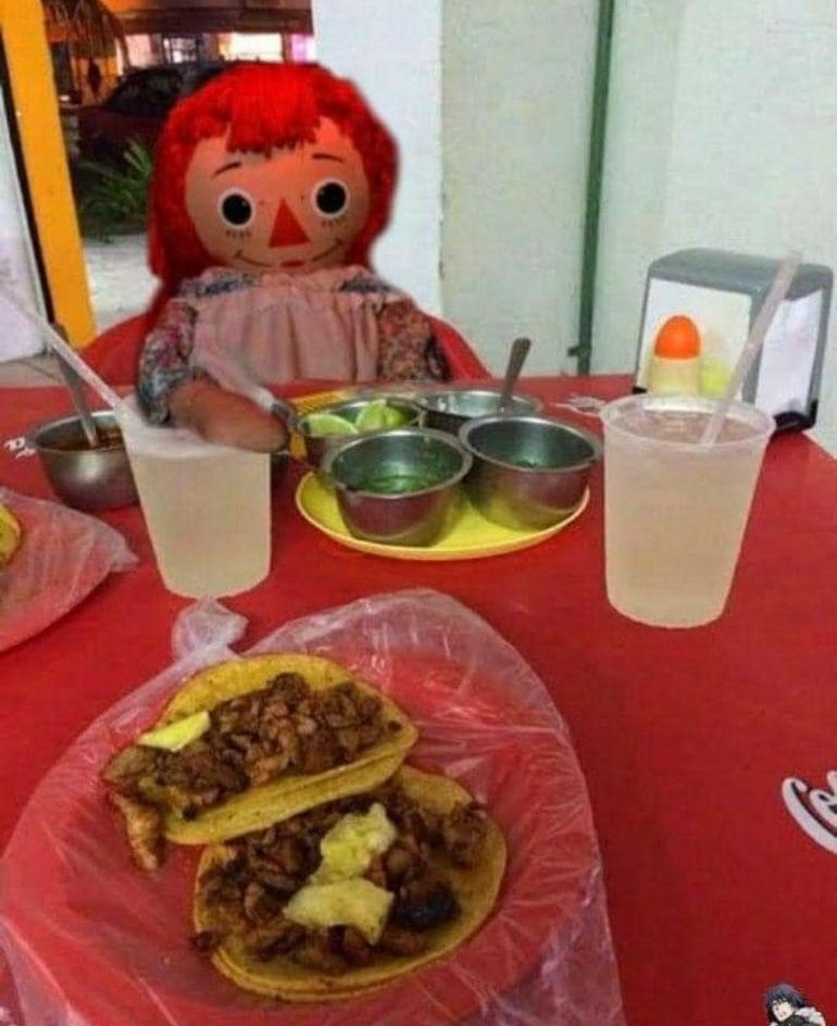 luaxyeii's tweet photo. gente no me la van a creeeerr...

#anabelle https://t.co/nZxfE6nUN3
