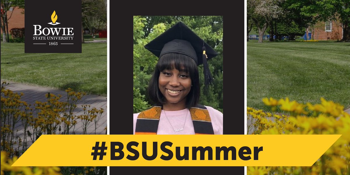BowieState's tweet photo. “My internship with MegaMind Media was full of hands-on experience in the film industry,” shares Shalom Omo-Osagie ('20) on her #BSUSummer opportunity that inspired the budding educator to launch her own production company. https://t.co/Q8X6fQUb2b