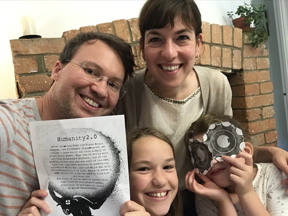 #cluequest Humanity 2.0 mission accomplished! ⁦<a href="/cluequest/">clueQuest | The Live Escape Game</a>⁩