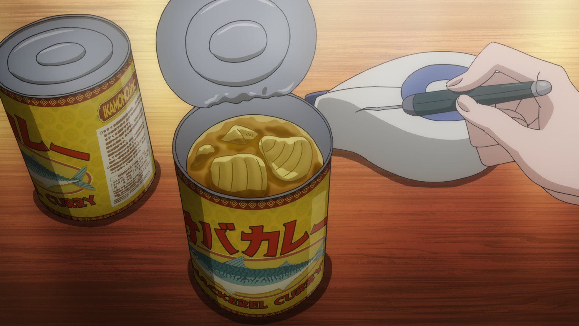 とあるプロジェクト公式 超電磁砲t第19話マメ知識 カレーは結局鉄板として 佐天さんの影響ですっかりサバカレー にはまったフレンダさんの その後のサバ缶 サバカレー缶 愛の様子は とある魔術の禁書目録 第4話でチェック T Co