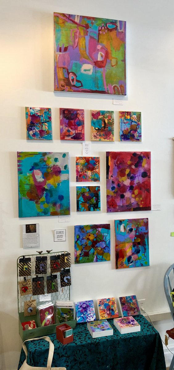 Work on display at Hibernation Arts in <a href="/OrilliaDowntown/">Downtown Orillia BIA</a> ...