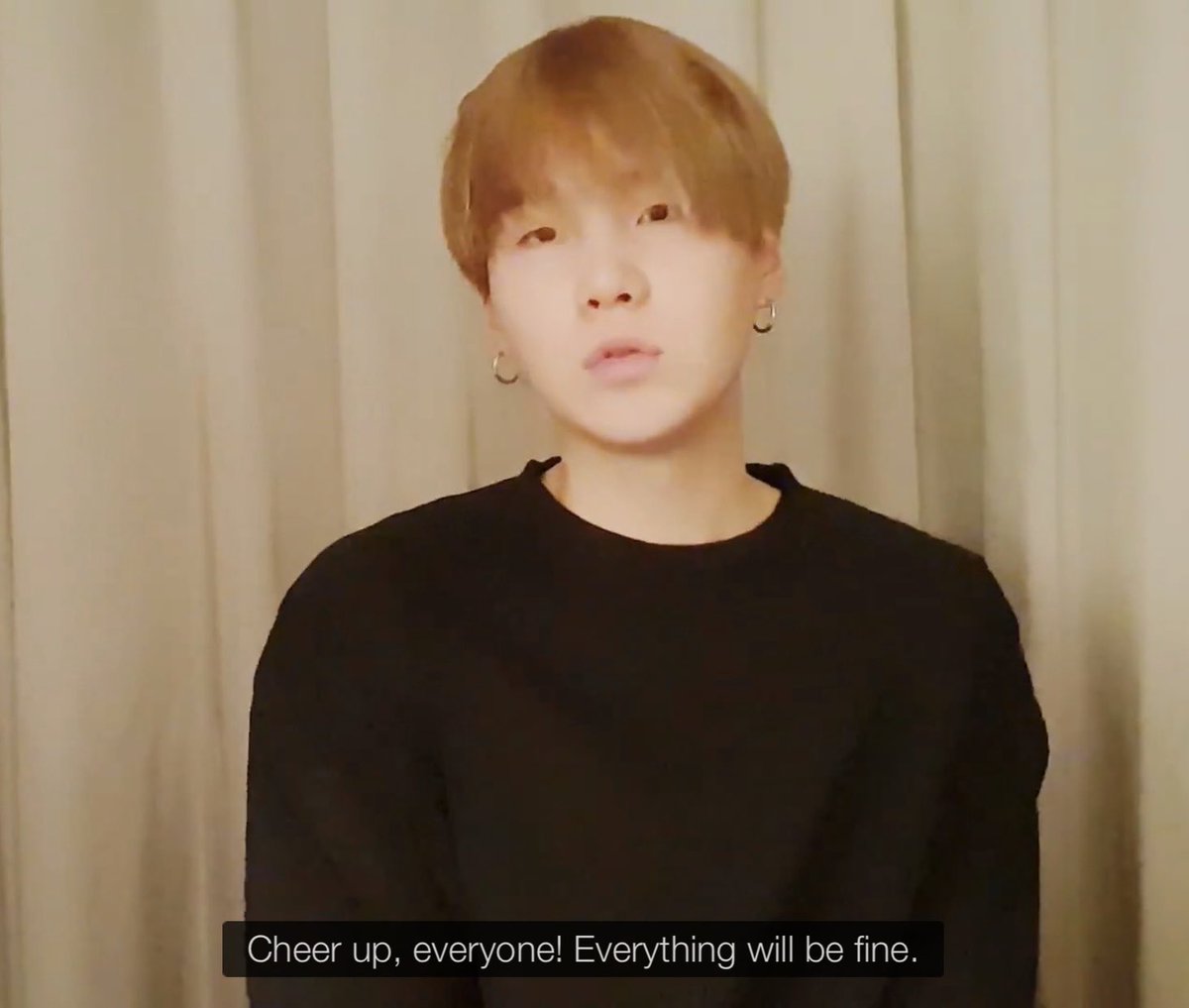 Yoongi’s comforting words - a therapeutic thread