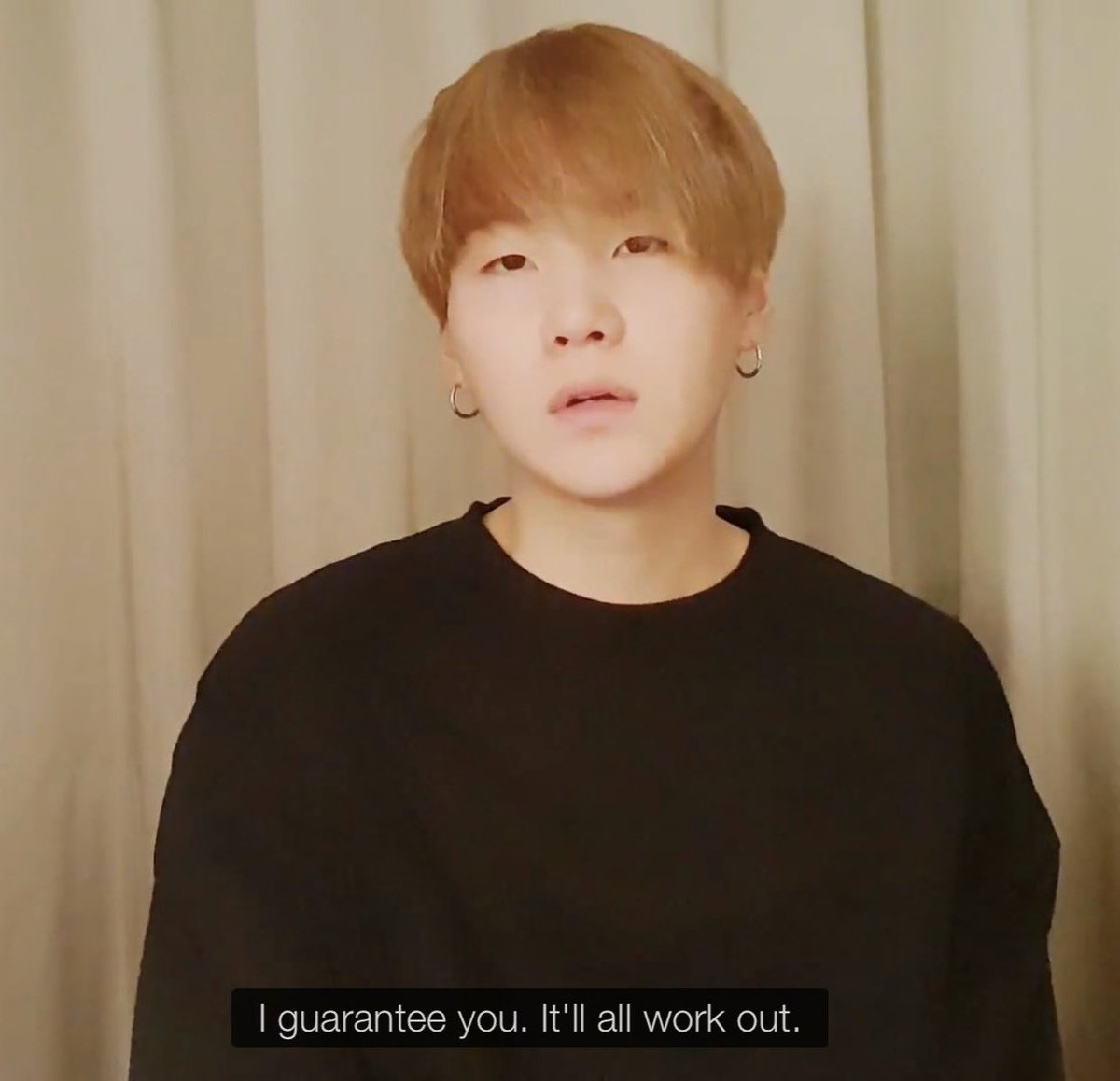 Yoongi’s comforting words - a therapeutic thread