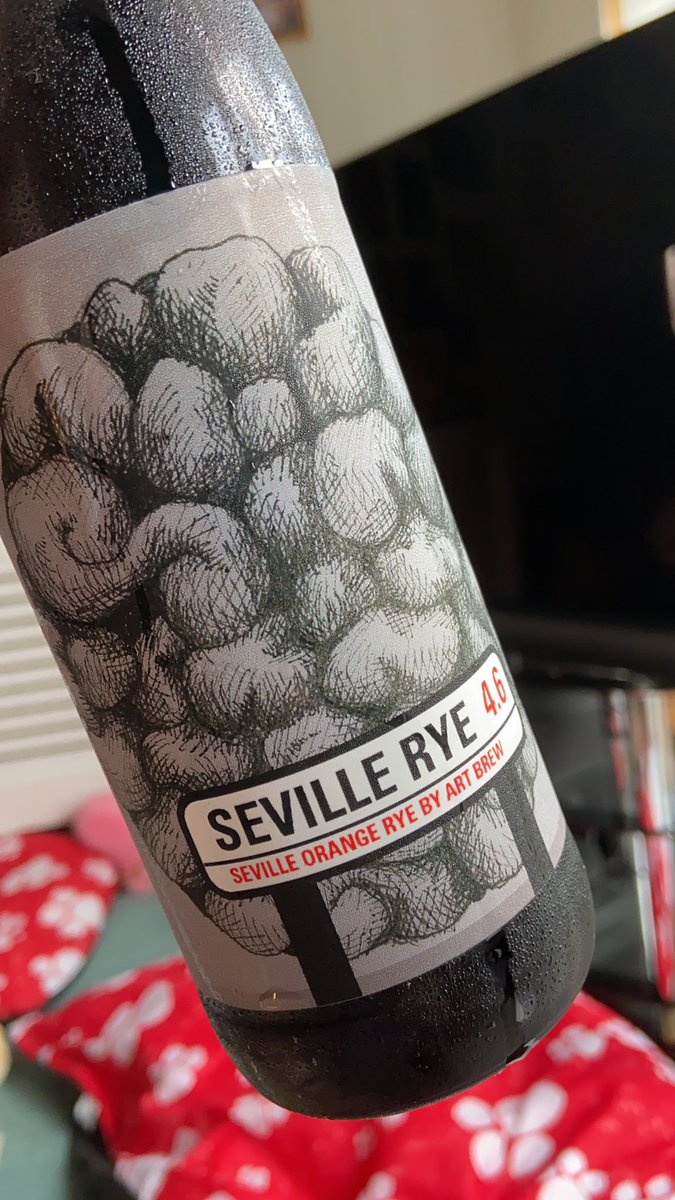 I do like a bit of Seville Orange in my beer. <a href="/ArtBrew/">Art Brew</a> #sayyestogreatbeer