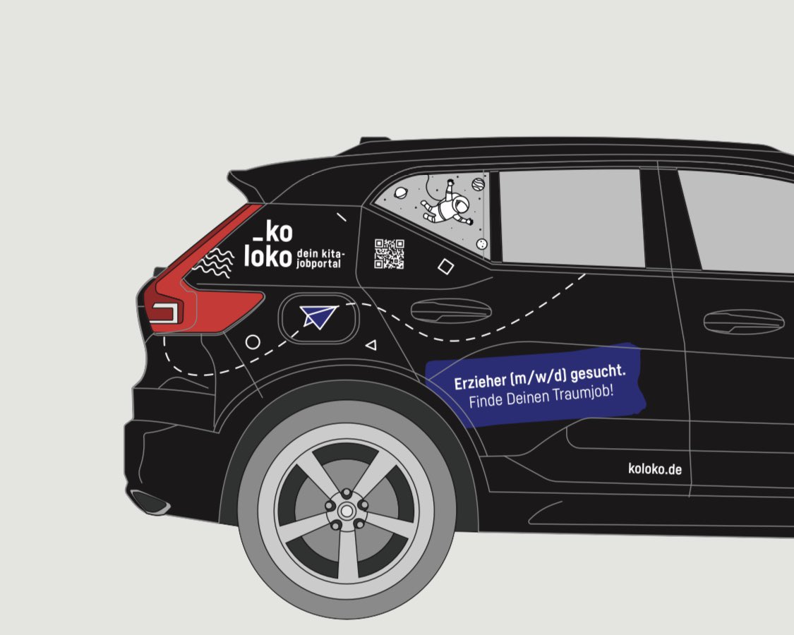 kolokoapp's tweet photo. Etwas Außenwerbung gefällig? Bald auf Hamburgs Straßen und überall wo es uns hinverschlägt unterwegs. #kitajobs #marketing https://t.co/z6zO1Gywm1