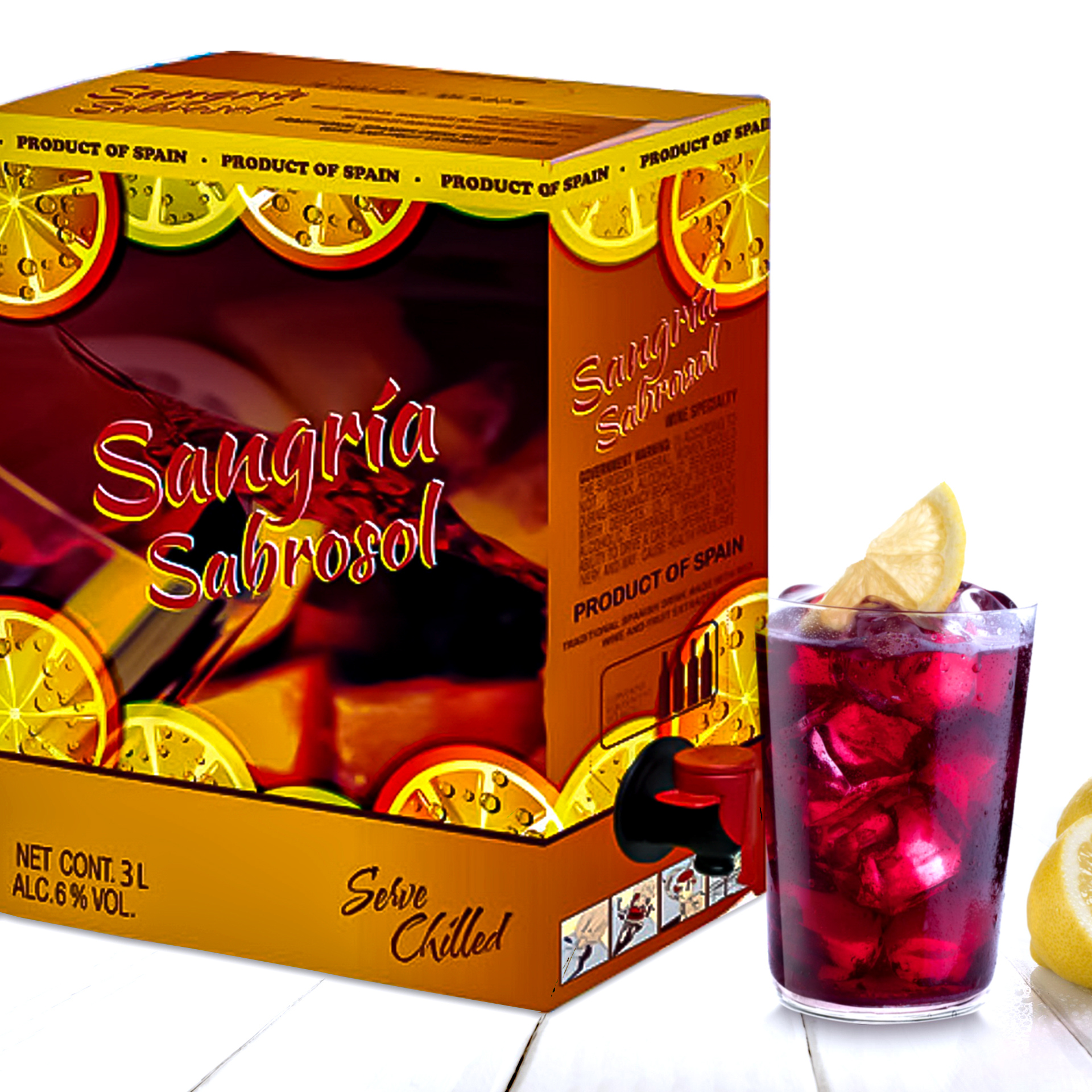 Oak Beverages Inc on Twitter "Sangria Sabrosol from Spain is now