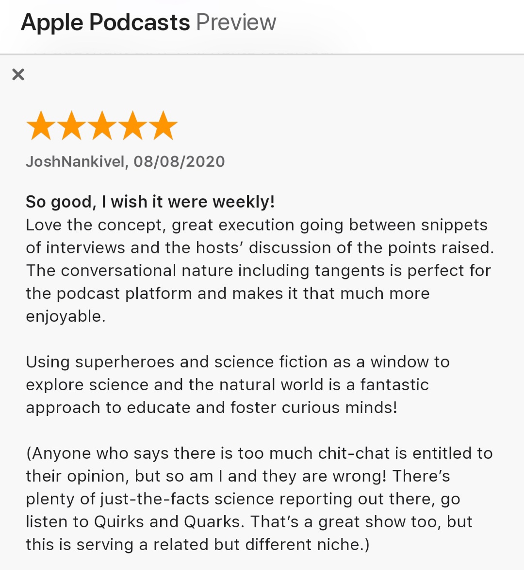 Just Chat on Apple Podcasts