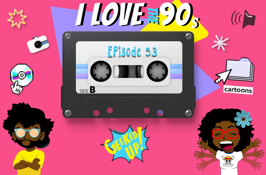 GeekedUpJxn's tweet photo. Episode 53 is live! - “I LOVE the 90’s” 
Subscribe to our Patreon and Youtube channel. Thanks!
#geekedupjxn #601geeks #geekeduppodcast #podcast #geekedupgang #KamalaHarris #Crunchyrollexpo #WAP #saturdaymorningcartoons #DoomPatrol #gundamwing #ilovethe90s #Nickelodeon #toonami https://t.co/zRa68zj2f6