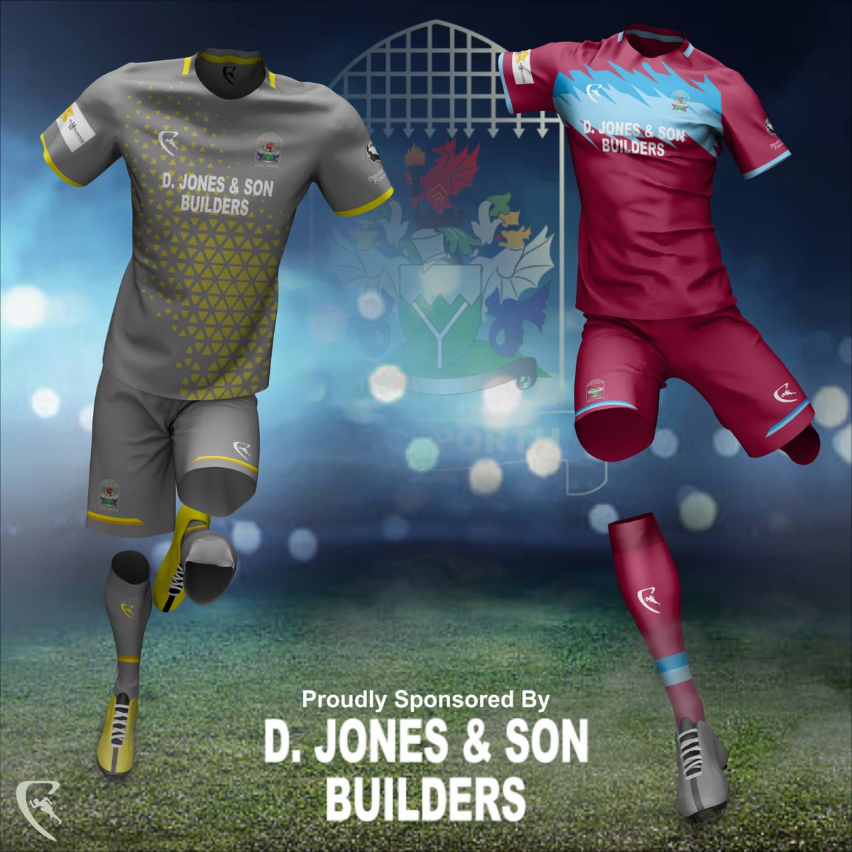 oakley_tomos's tweet photo. Official kits for the maiden @ArdalSouthern campaign for @AFCPorth! 🤩😍 https://t.co/2OrWyimqOZ