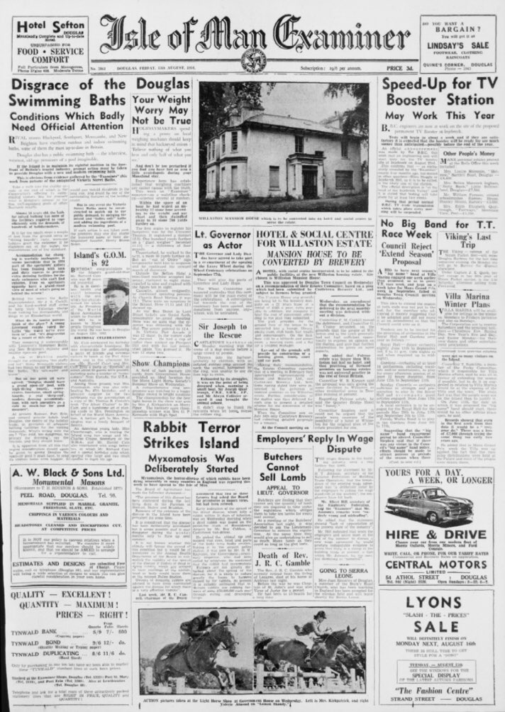 This week in history from 1954 👀🗞