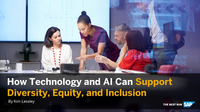 Technology and #AI can support #diversity, equity, and inclusion. Read this <a href="/SAPNews/">SAP News</a> story to learn how: bit.ly/3fSRzkV