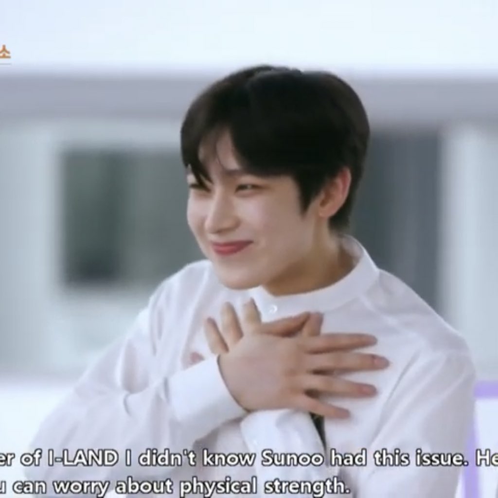 why sunoo should debut — a thread   #ILAND_EP7