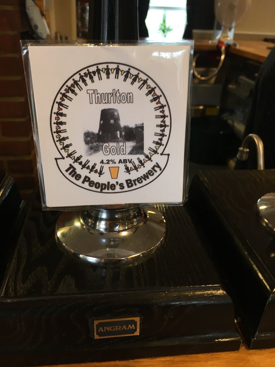 thebeercharmer's tweet photo. Great to be back at the local - #queensheadthurlton @thepeepsbrewery always on tap #cascade #thurltongold #local #Norfolk #community https://t.co/rW2eOEVuX6