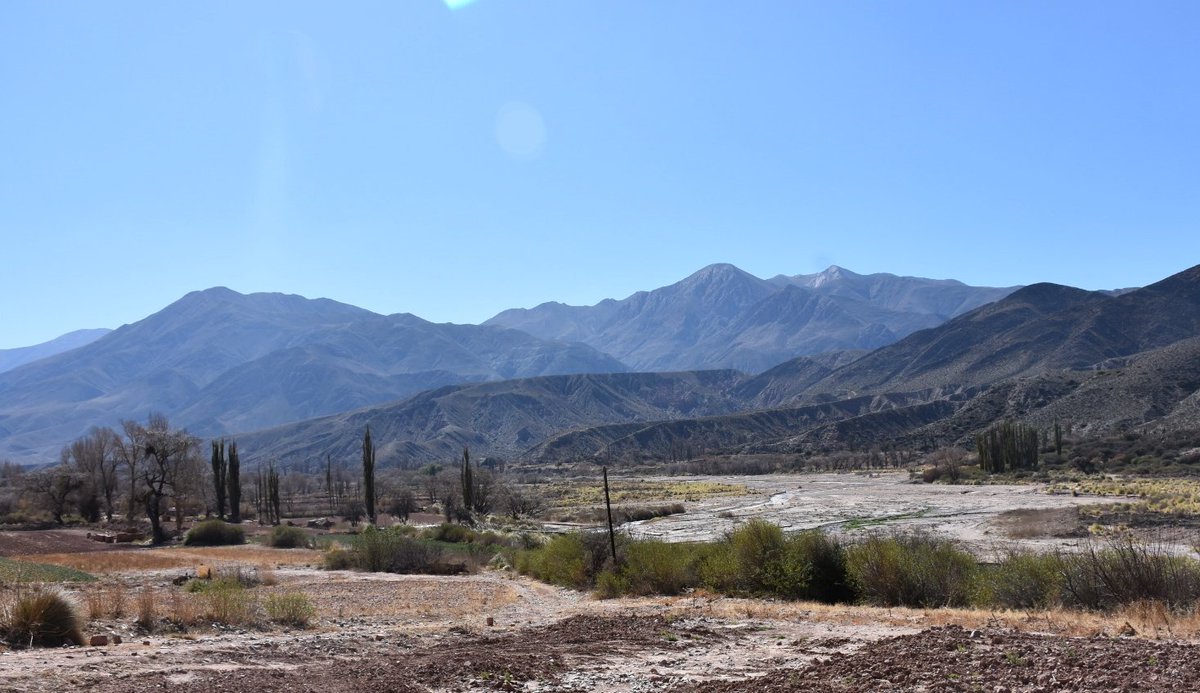 La belleza de la #Quebrada en invierno...