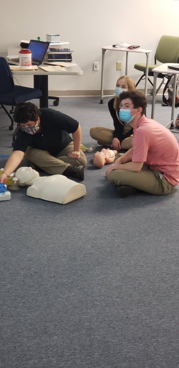 Bullitt_ATC_ROC's tweet photo. EMT students doing infant CPR. #MovingForward @bcps_sld @bcpsky @horseman_da @larry_garrity https://t.co/mcnfj1BDpk