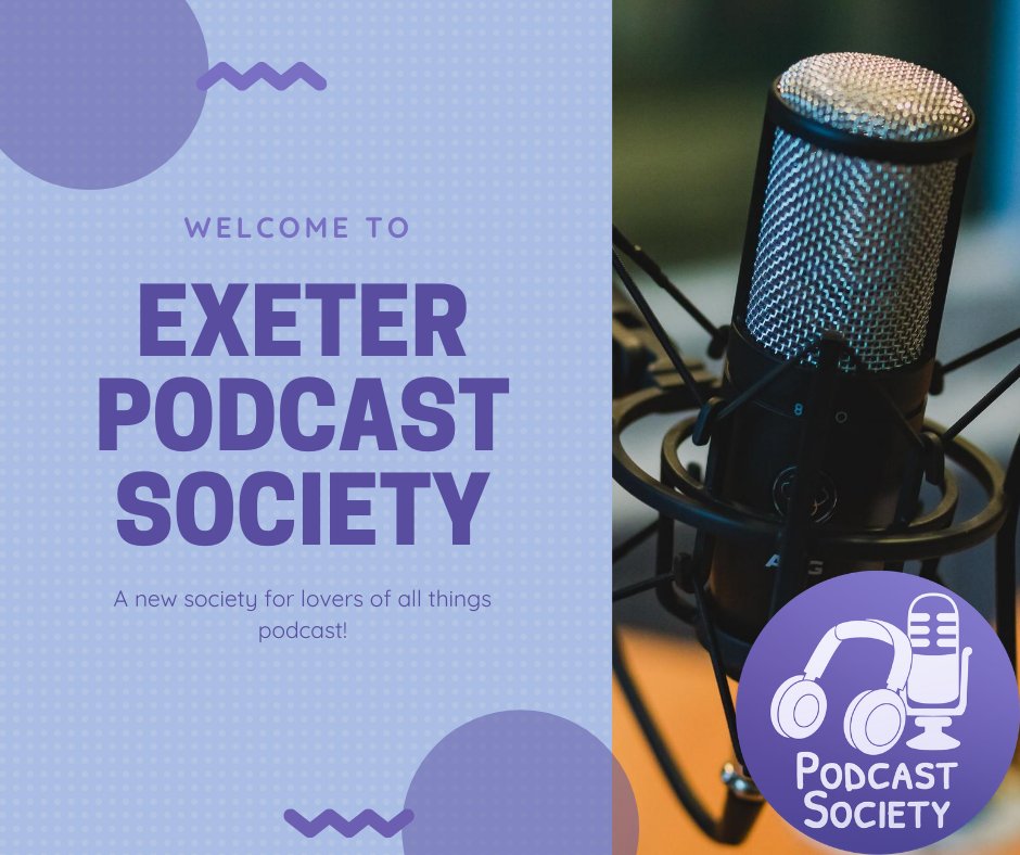 Exeter University Podcast Society tweet media
