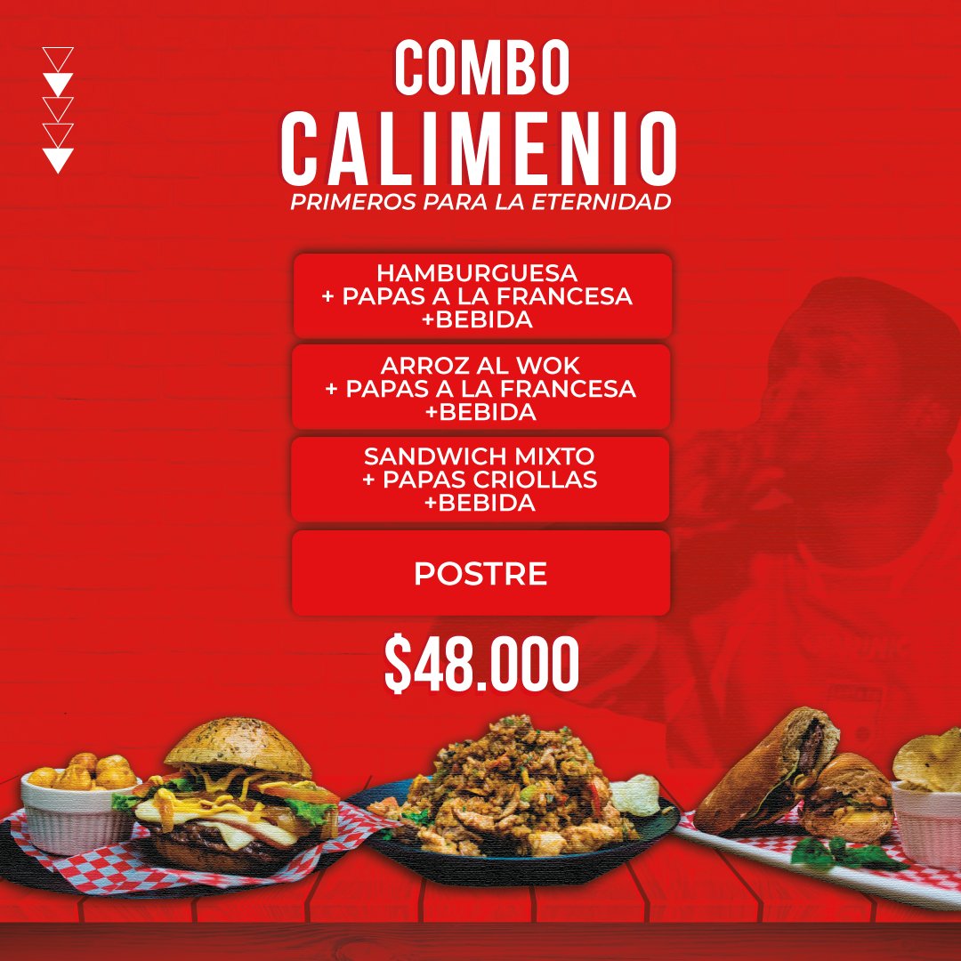 SantaChefBogota's tweet photo. El combo “Calimenio” te cerrará la boca🤫🤩.   Pídelo desde nuestra plataforma https://t.co/2Zajmn77GE.
⠀⠀⠀⠀⠀⠀⠀⠀⠀
🌟Los combos del 48, los combos del primer campeón🌟🇲🇨. https://t.co/ssIgniVdRU