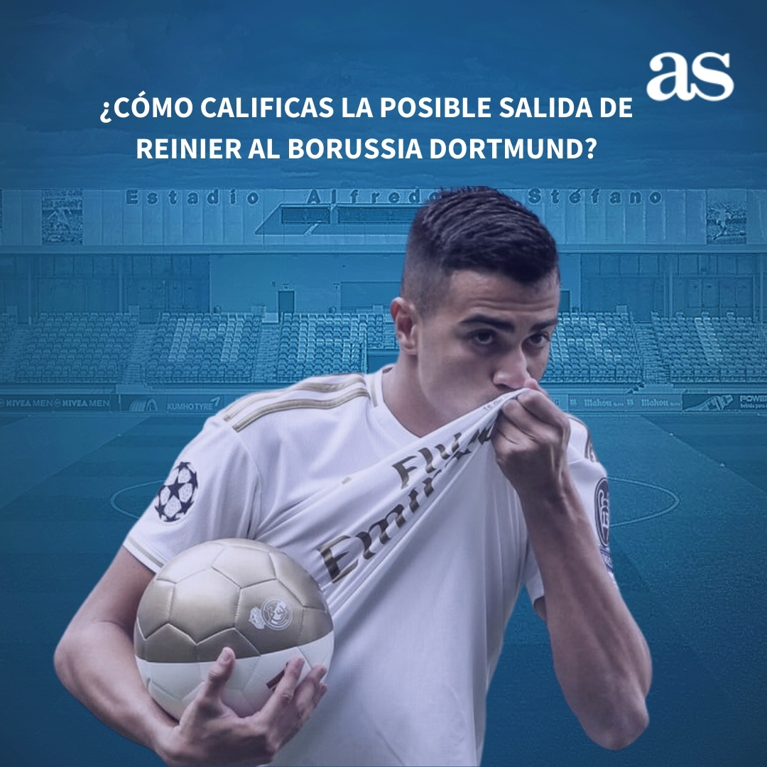 diarioas's tweet photo. ✈️ Reinier podría salir al Borussia Dortmund
🤔 ¿Te parecería bien o debería quedarse?
🔁 Mejor que salga
❤️ Que se quede https://t.co/NECNTxlu9W