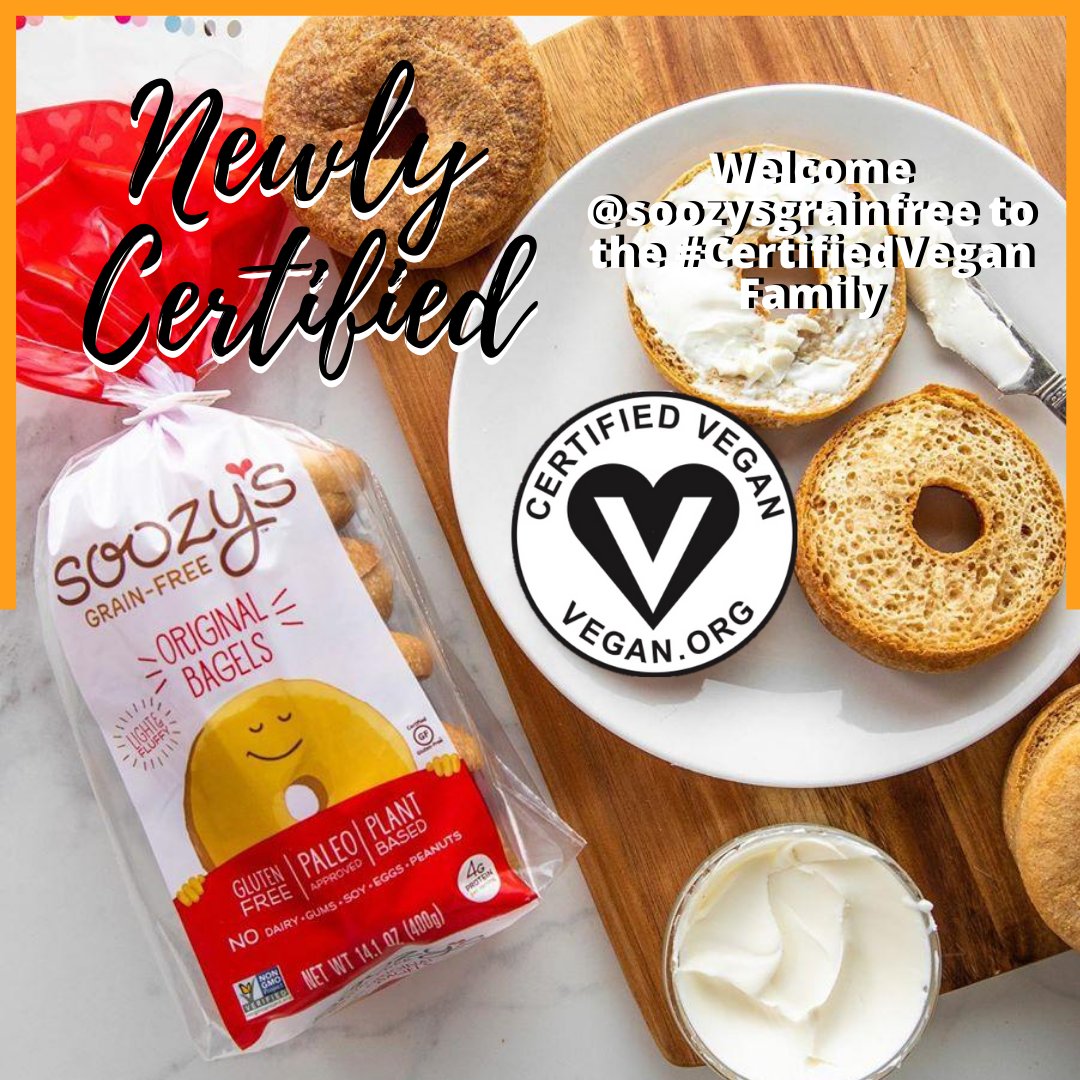 We're so happy to have <a href="/SoozysGrainFree/">Soozy's Grain-Free</a> products as part of the Certified Vegan Family!