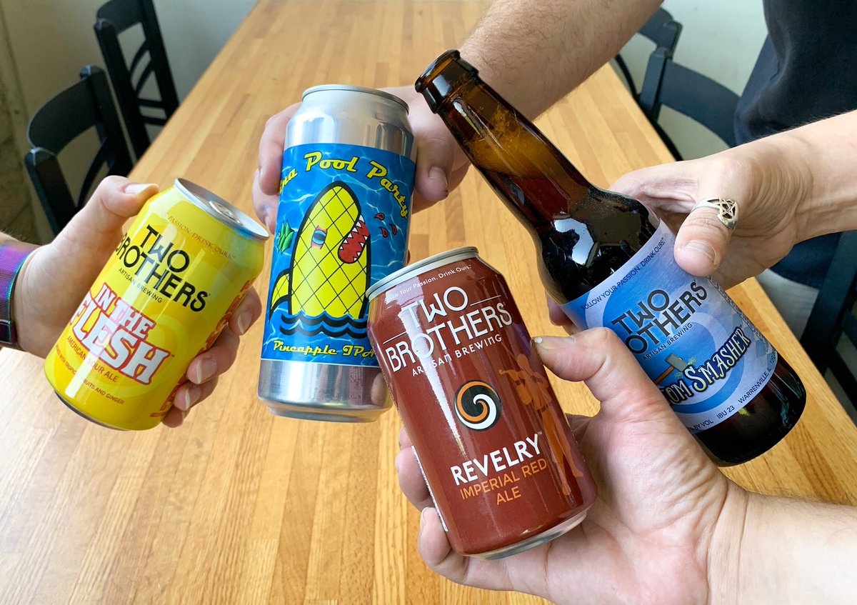 TwoBrothersBeer's tweet photo. New beer vibes on tap this weekend. #FridayFeeling #FridayVibes #NewBeer #TwoBrothersBrewing https://t.co/WiGso9uTtL