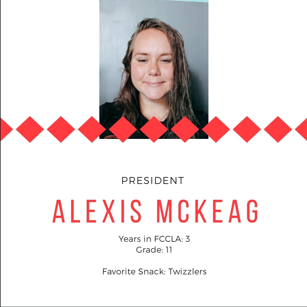 rowva_fccla's tweet photo. Meet our final officer, President Alexis McKeag! #rowvafccla #rowvastrong #ilfccla ❤️🤍 https://t.co/IwFlLLMJNd