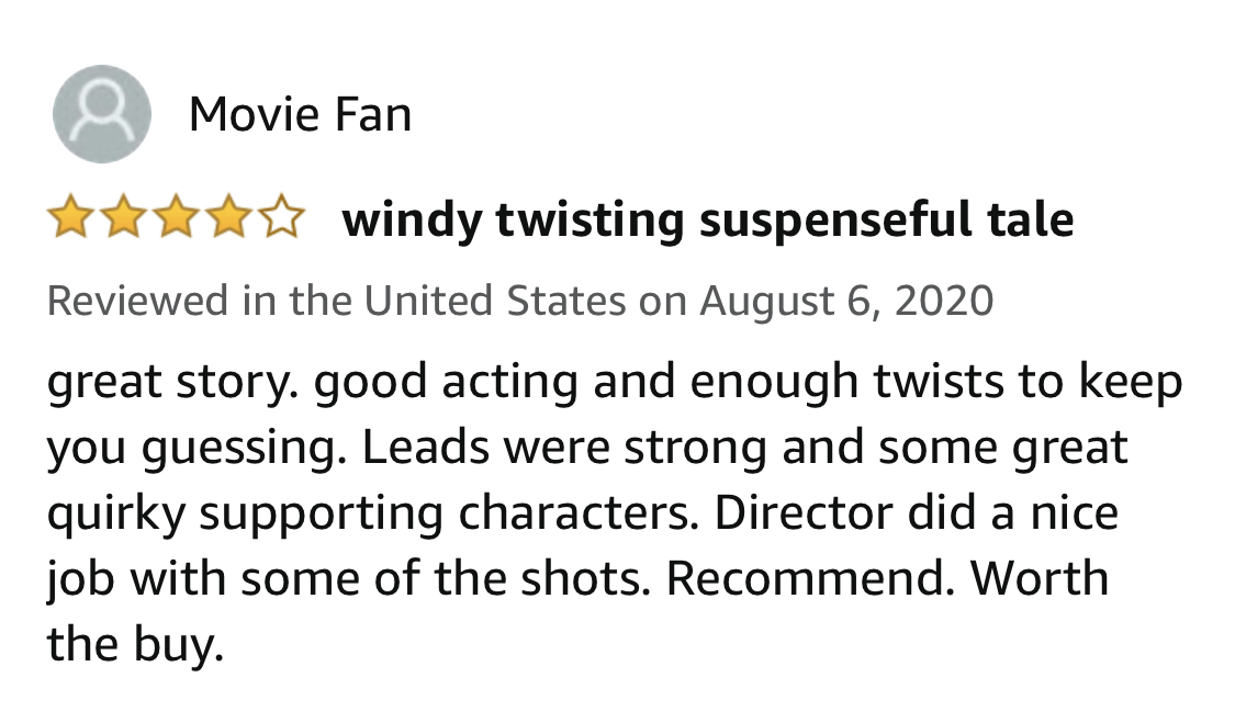 ShoHawkMedia's tweet photo. "Quirky supporting characters" are the name of the game 'round these parts! Thanks Movie Fan for the kind #Review on #PrimeVideo 
https://t.co/DuPZtZMzoI

#streaming #amazonprime #indiefilm #comedy #thrillers #indiefilm #SupportIndieFilm #satire https://t.co/vMUdbkTJo5