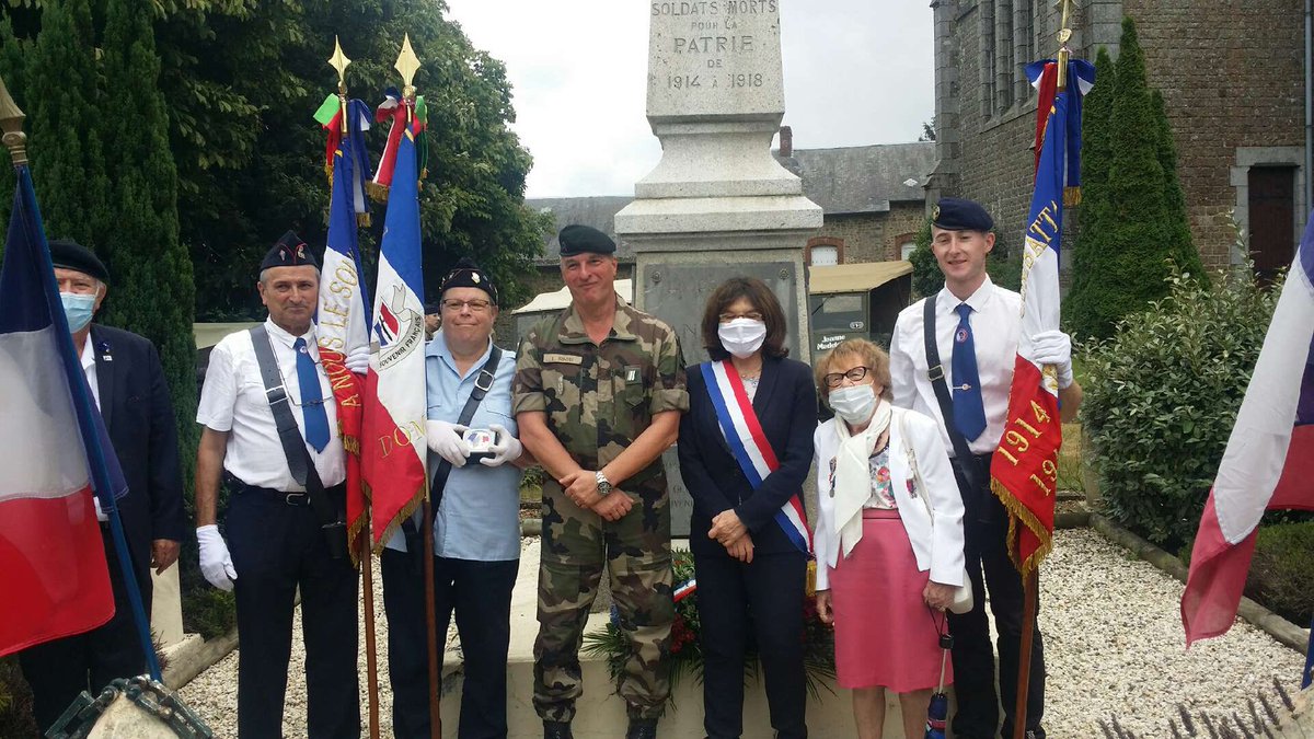 senateur61's tweet image. #RouteLeclerc #ViveLaRésistance #LibérationDeLaNormandie #Gandelain belle cérémonie merci @BAYARDChris @LilianeGOYCETA @Gendarmerie_61 et merci aux nombreux porte-drapeaux et bon anniversaire notre fidèle Chantal Miclar et la résistante Annette Lajon 🙏🏻