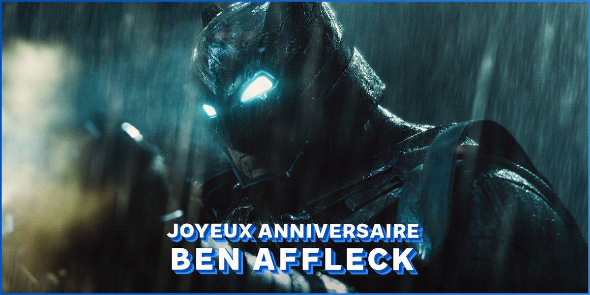 Dc Comics France Fete L Anniversaire De Ben Affleck En Commentant Avec Un Gif De Batman V Superman