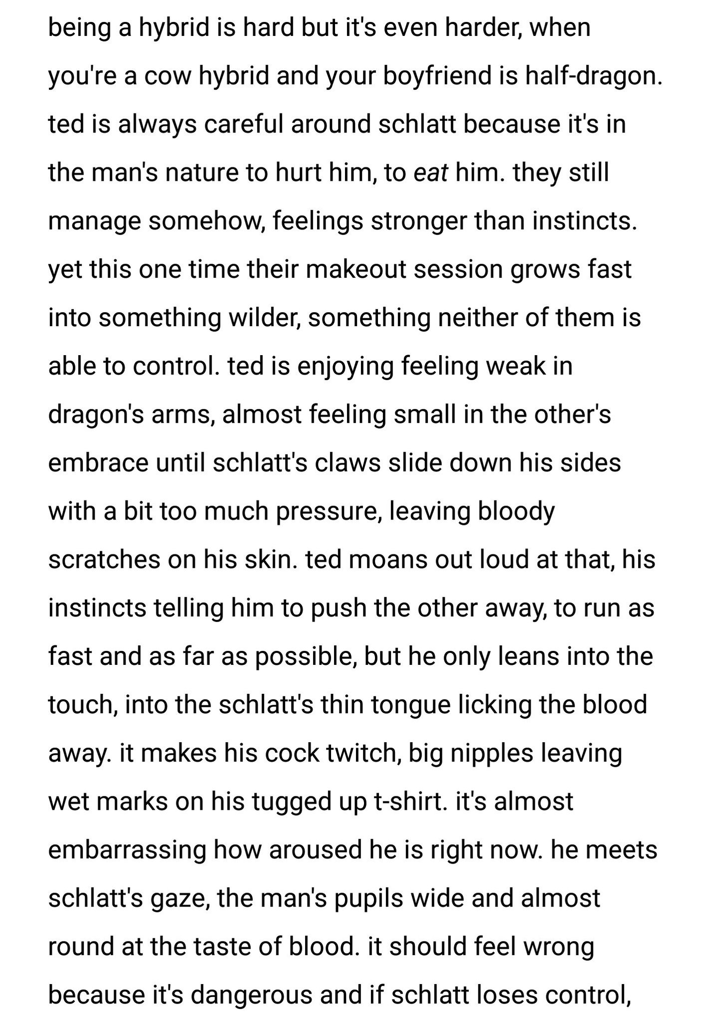 eleo ia on Twitter "nsfw & blood schlаtt/tеd kinda rushed and