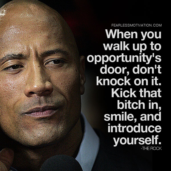 Nothing in life come easier. Semua kena hustle semua kena usaha. Korang maybe akan rasa di satu saat kesusahan teruk, dimana sampai menitih air mata korang sebab merasakan down sangat.But bak kata the rock