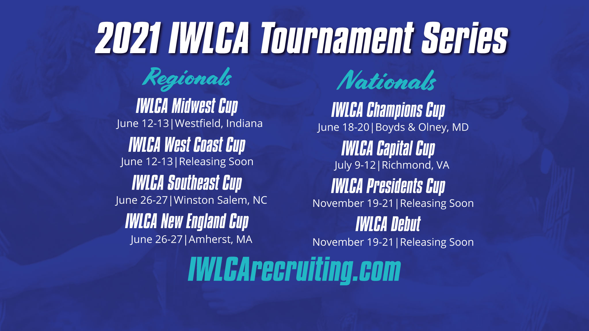 Iwlca News Iwlca Tournament Series Dates Announced For 21 T Co Mkpqlf6yud Elitetour Iwlca News Iwlca Tournament Series Dates Announced For 21 T Co Mkpqlf6yud Elitetour