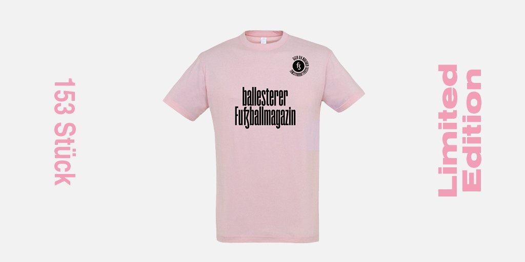 ballesterer_fm's tweet photo. Das Shirt zur Ausgabe gibt es bei uns im Shop. Vorne und hinten rosa, cool und unisex. 21 Euro, Auflage limitiert.
https://t.co/GrKqphWOca https://t.co/cnBMcRjRYy