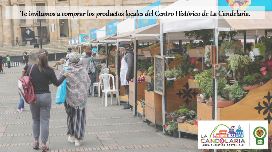 LaCandelariaCHB's tweet photo. En el #CentroHistórico de #LaCandelaria, tenemos la mayor oferta de bienes, productos y servicios de #Bogotá. Te invitamos a comprar nuestros productos locales.
Conoce más https://t.co/QD02qQOGOa
Eres parte de la #FamiliaCandelaria y contamos contigo.
#CompraCandelario #CHB https://t.co/pC1eUbMhpw