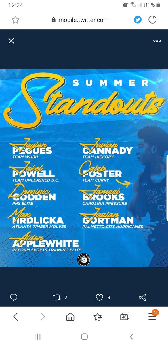 BallerMom0209's tweet photo. Congrats Jaylen "JP" Pegues for making @OntheRadarHoops Summer Stand Outs List. Your performances has shown and proved all your hard work and dedication. @global_jp123
#GrindtoShine #Best2WayGuard
@PSBNashville @TEAM_WHBH @willthomas24 https://t.co/vQfUslYmP5