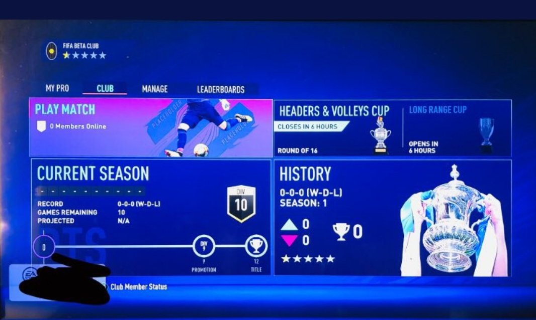 FIFA 21 - Pro Clubs