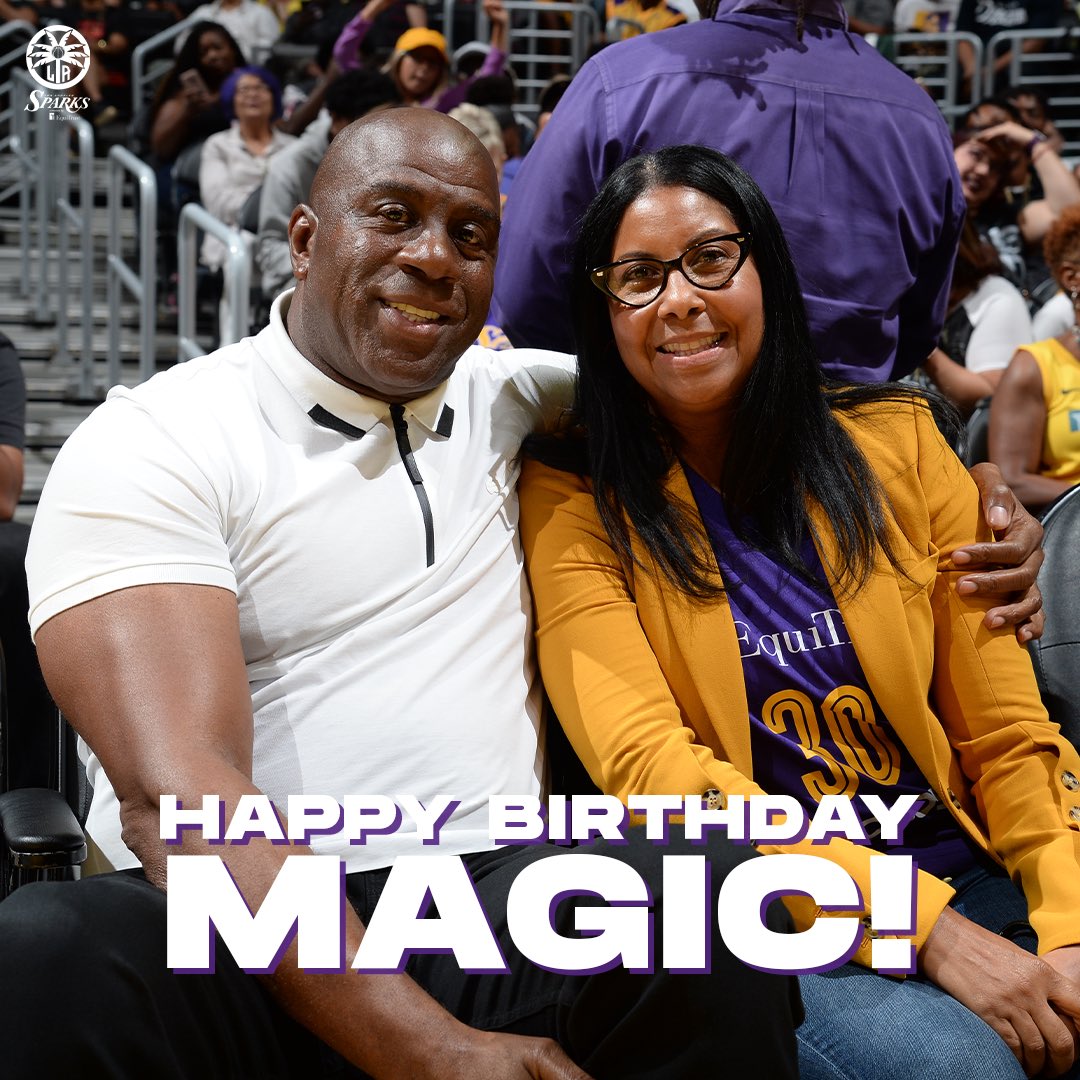 Happy Birthday Earvin Magic Johnson! One of the greatest to ever handle the  | 