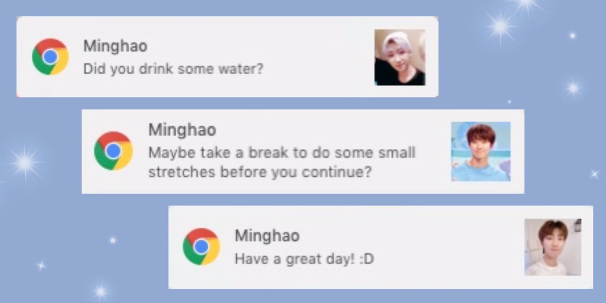 minghaoluvsyou's tweet photo. Hi pals! I wanted to share a newly released Chrome extension created by fellow carats at @imma_studio called #BrowserBug β¨
You can create a virtual avatar to send you encouraging reminders for your wellbeing and productivity~
I used #BBug for Minghao ^^
More info below~ πΈπ https://t.co/y0DXQ1QgFY