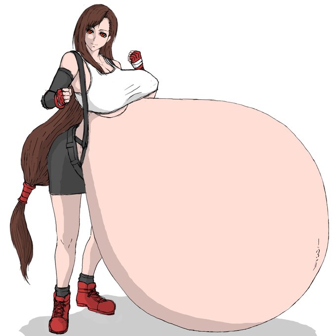 今日は別のことをしたかったので、久しぶりにお題箱からのお題。

FF7のティファの落書き。

お題は英語で2通きてまして、お腹を大きく描いて欲しいというのは両者共通でした。胎動とか、服が破けたりという動きの指定がありましたがその辺りはまた差分としてそのうち作ります。 