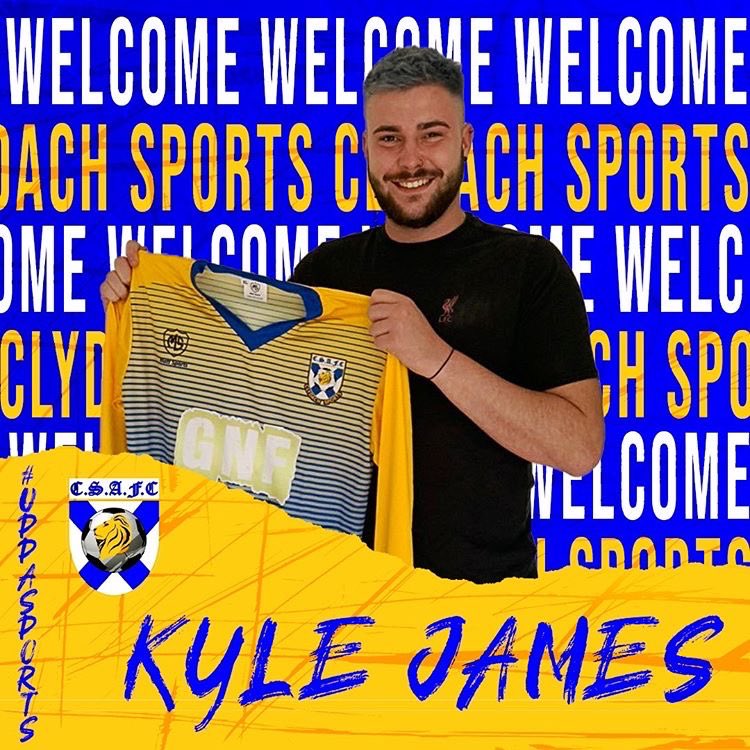 **REPOST UPDATED EDIT**

🚨 New Signing Alert 🚨
The Club are delighted to welcome <a href="/Kyle6James/">Kyle</a> to Clydach Sports ✍🏻. Kyle is joining us after a stint at @gadlysrovers of the Aberdare Valley Football League. #uppasports #newsigning #grassrootsfootball #teamgnf #neathleague