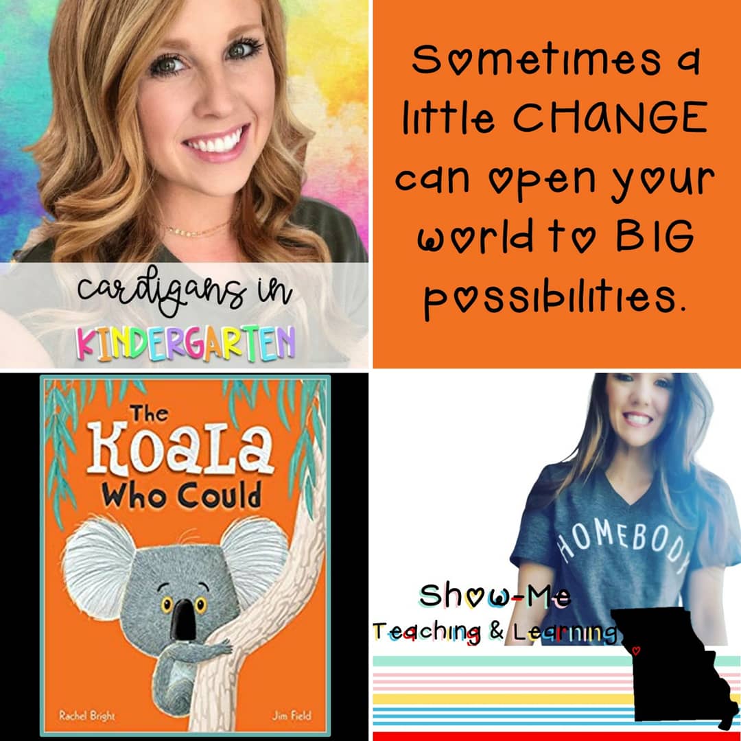 KellyMKBritt's tweet photo. Kristen and I are giving away a copy of The Koala Who Could. It's the perfect back to school read aloud to introduce growth mindset, overcoming fears, and experiencing something new (I think I just need to read it to myself on repeat!) https://t.co/eYHF3ll4cb https://t.co/gbEkO3ROd1