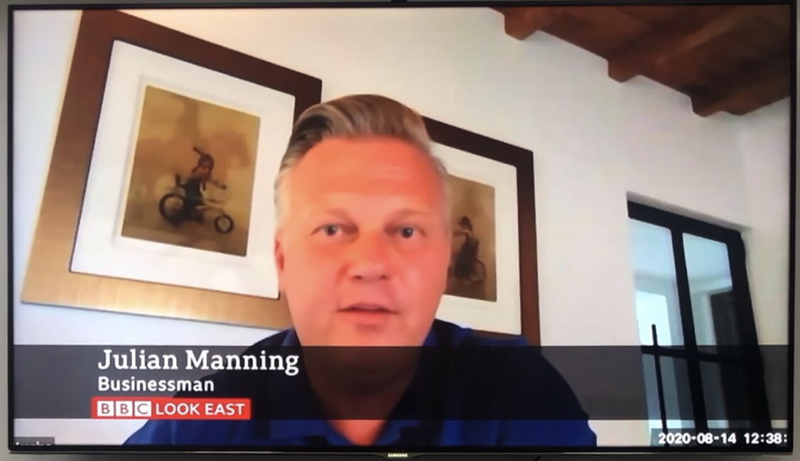 “Face to face meetings are important”
Our CEO Julian Manning was interviewed earlier by BBC Look East on the short notice and impact of quarantining visitors from NL to the UK 
#COVID-19  #quarantineimpact #oilandgas #economy <a href="/BBCLookEast/">BBC East</a>
