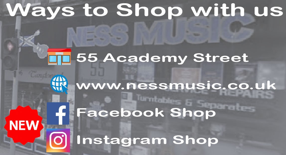 Ways to shop with us at NESS MUSIC - Inverness
🛒 In Store At 55 Academy Street Inverness
🌐 nessmusic.co.uk
🆕🆕🆕💻 Facebook Shop
🆕🆕🆕📱 Instagram Shop
#facebookshop #instagramshop #internetshopping #shoplocal #instruments #supportlocal #localbusiness #musicshop