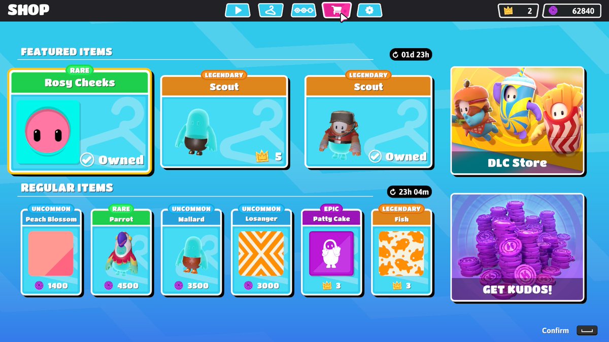 FallGuys_LATAM's tweet photo. Cuales Items te salieron Hoy en tu Tienda? 👀🧐

#FallGuys #FallGuysGame 👑 https://t.co/baNFokvSKb