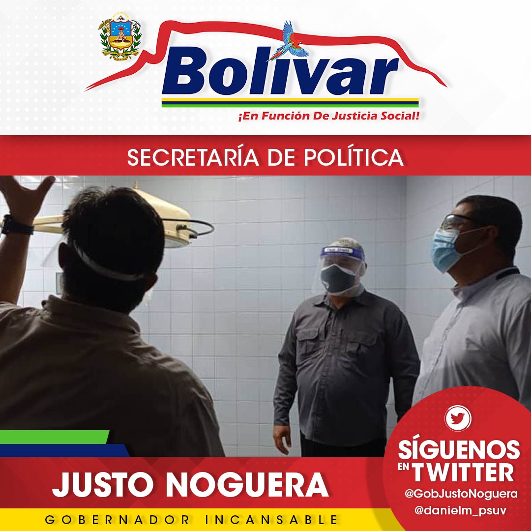 danielm_psuv's tweet photo. y asi constatar las condiciones de estos centros de salud para atender a nuestro pueblo.

#HastaLaVictoriaSiempreDarío 

@NicolasMaduro 
@GobJustoNoguera https://t.co/ni7QJNnhNQ